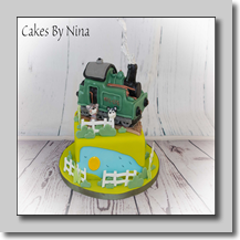 Train Lover (the train is a handmade model and isnt edible) - �165