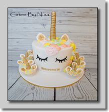 Unicorn Rainbow cake �115 - cupcakes �4.50 each 